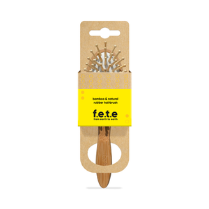 from earth to earth - f.e.t.e | Bamboo & Natural Rubber Hairbrushes