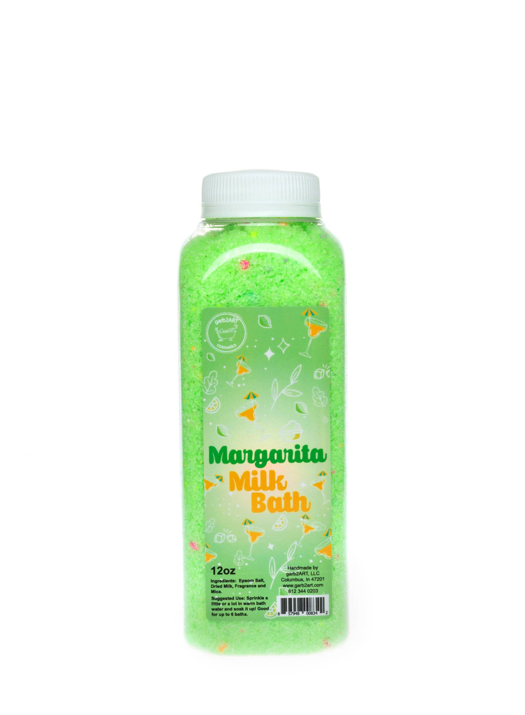 garb2ART Cosmetics - Margarita Milk Bath