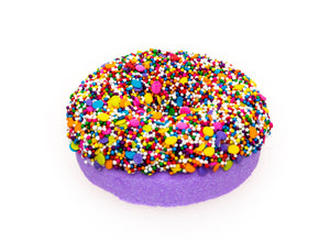 garb2ART Cosmetics - Lavender Fizz Donut Bath Bomb