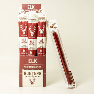 Hunter's Reserve - Elk Meat Sticks - 24 Pack