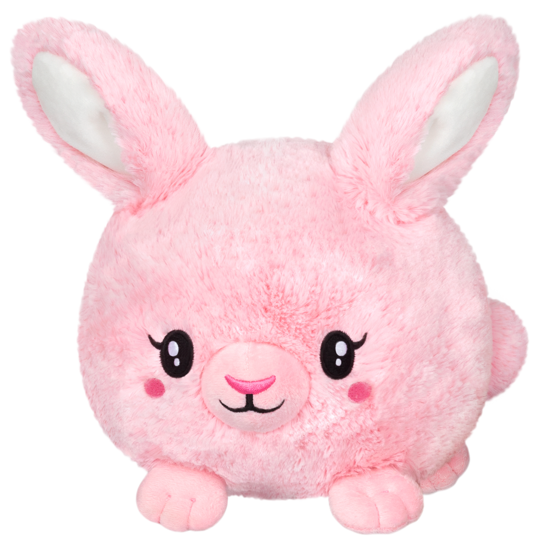 Squishable - Mini Squishable Fluffy Bunny-Pink