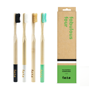 from earth to earth - f.e.t.e | Bamboo Toothbrush Multipacks
