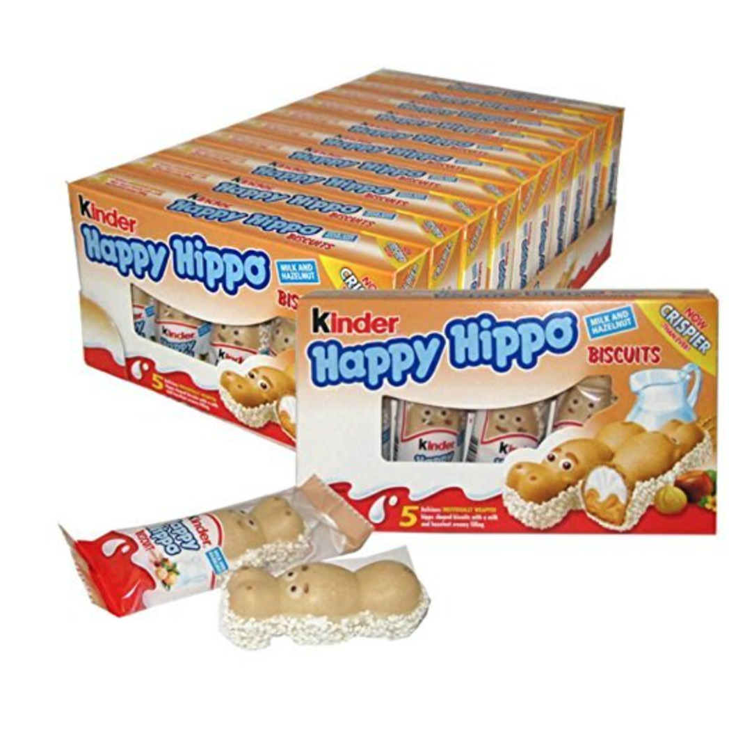 California Organic Imports - Kinder Happy Hippo Hazelnut 5x20.7g